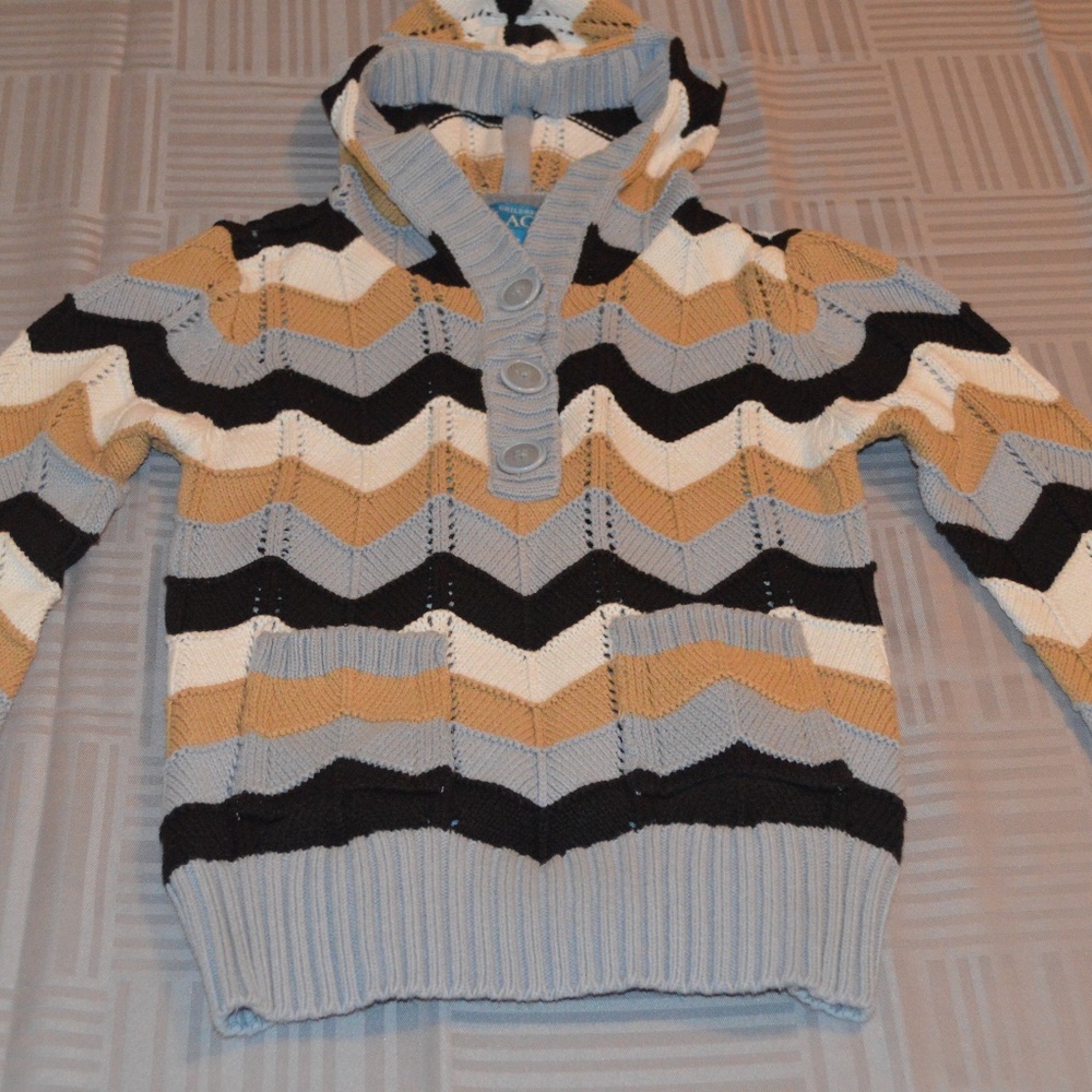 The Children's Place knit pullover sweater w/ hood